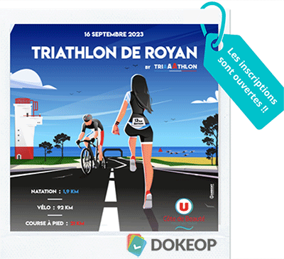Ouverture des inscriptions le 1er Février 2023 à 18h Triathlon Royan U Côte de Beauté